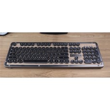 AZIO RETRO系列 核桃木 BT藍牙 打字機 機械式鍵盤 中文版(PC/MAC) 本產品不含藍牙接收器